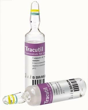 Tracutil (Trace Elements) Solution for Injection in 10mL Vial in Box of 5's