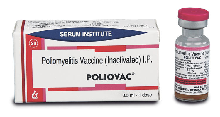 Poliovac [Inactivated Poliomyelitis Vaccine (Type 1, 2, and 3)]