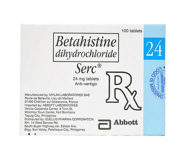 Serc (Betahistine Dihydrochloride)