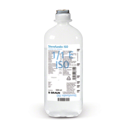 Sterofundin ISO (Isotonic Electrolyte Solution) Solution for IV Infusion of 5mg/ml in Ecoflac Plus 250mL Bottle in Box of 10's