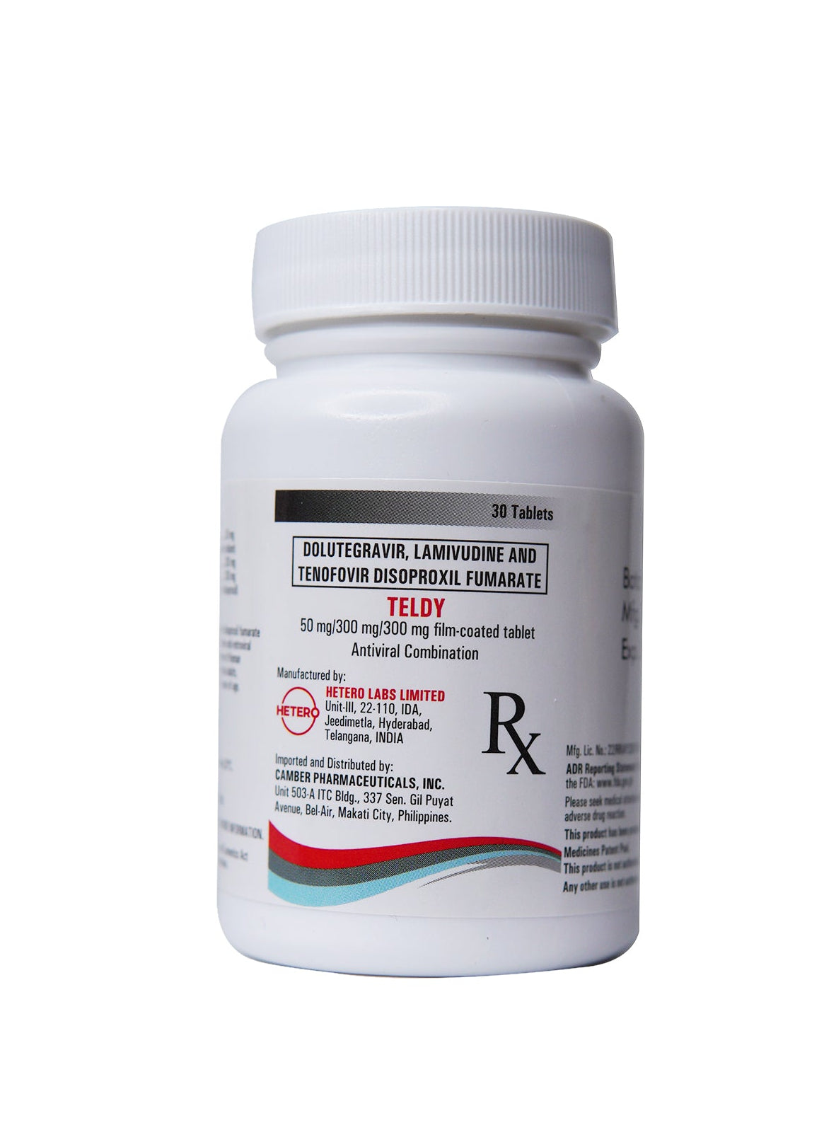 Teldy (Dolutegravir + Lamivudine + Tenofovir)