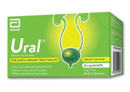 Ural (Sodium Bicarbonate + Tartaric Acid + Citric Acid + Sodium Citrate)