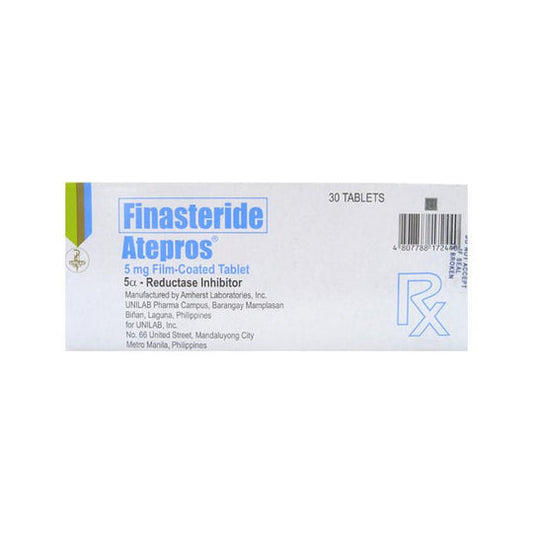 Atepros (Finasteride) Tablet (5 mg) Strip, Foil 10's Box 30's