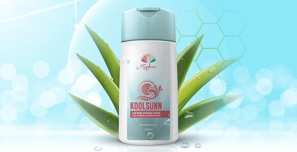 Koolsunn After Sun (Aloe Vera + Sunflower Seed Oil + Vincetoxicum Atratum Root) Sooting Lotion (Lotion Squeeze Bottle 125 ml)