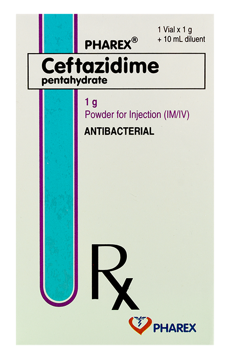 Pharex Ceftazidime (Ceftazidime)