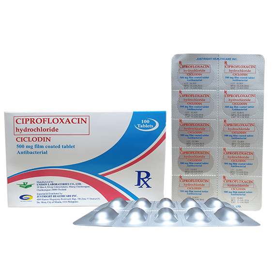 Ciprofloxacin 500mg/100ml