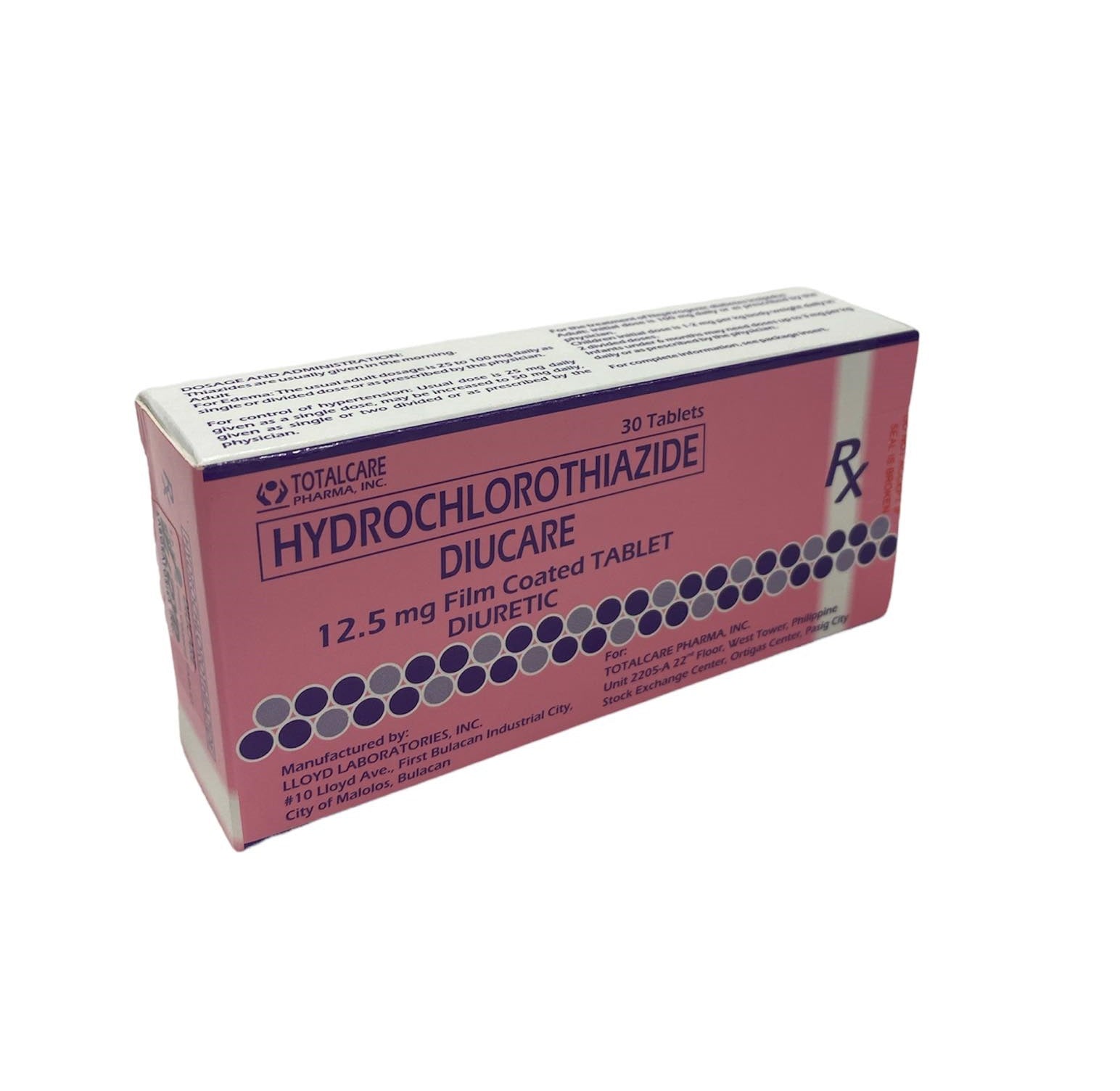 Diucare Diucare (Hydrochlorothiazide) – THOG Pharmacy Co