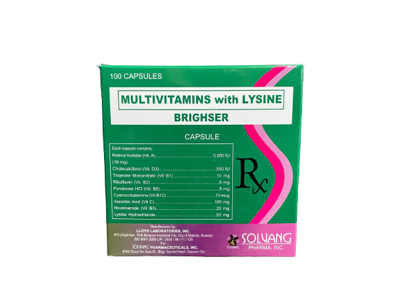 Brighser (Multivitamins + Lysine)