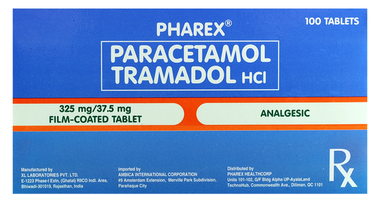 Pharex Paracetamol + Tramadol (Paracetamol + Tramadol)
