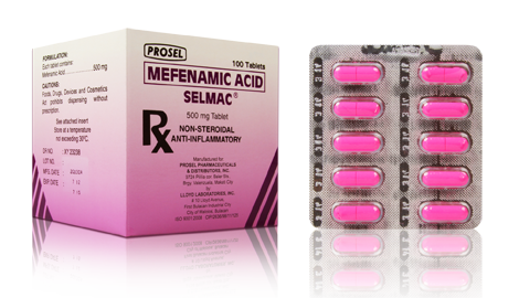 Selmac (Mefenamic Acid) (Tablet (500mg))