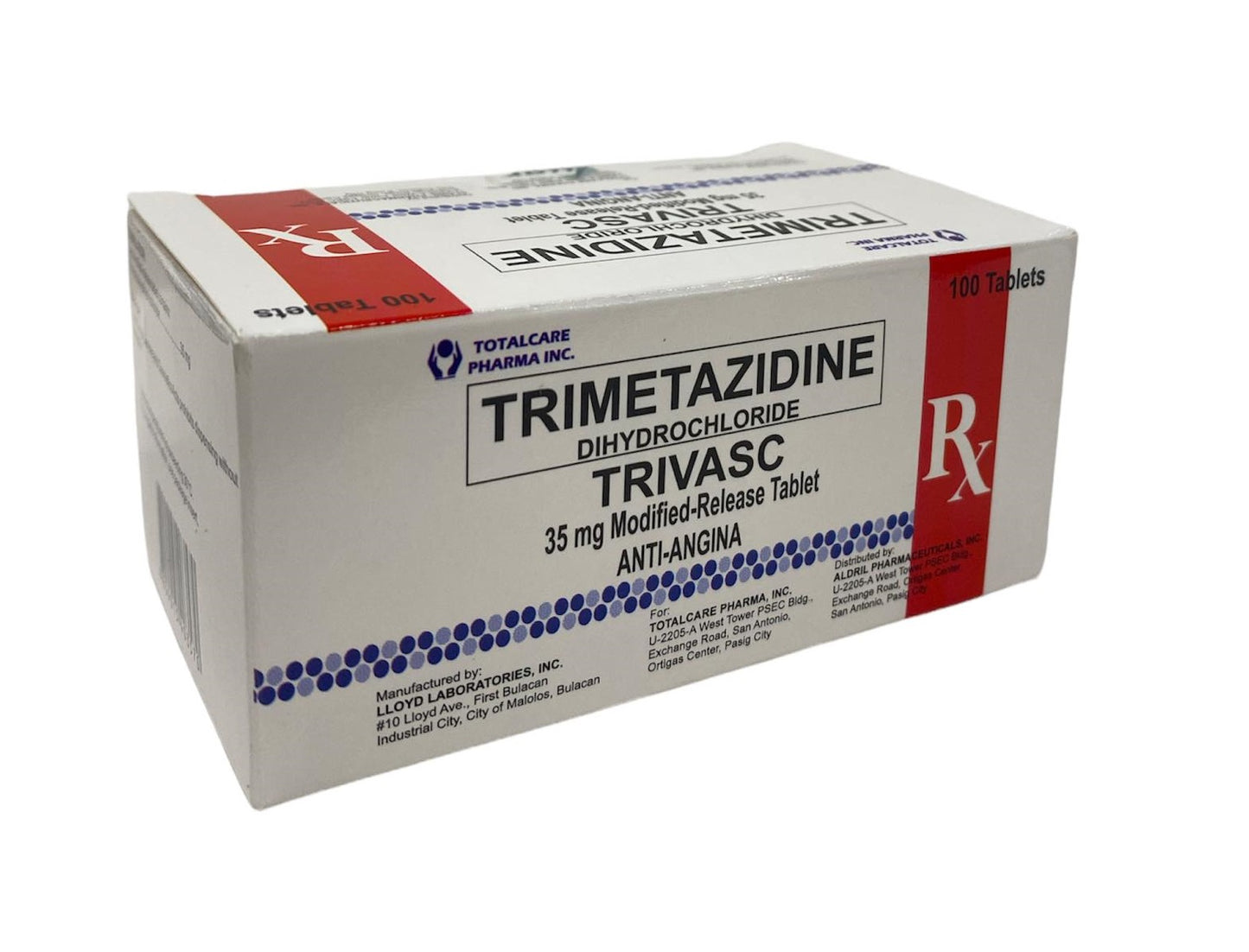 Trivasc (Trimetazidine Dihydrochloride)