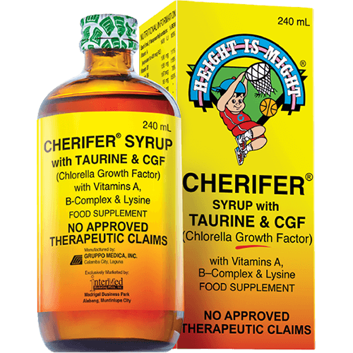 Cherifer Syrup (Multivitamin+CGF+Taurine+Lysine)