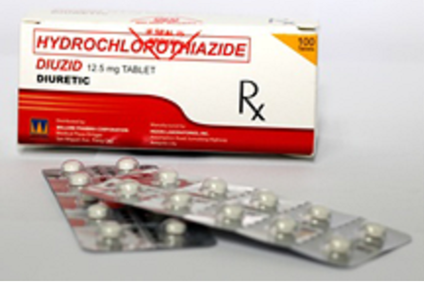 Diuzid (Hydrochlorothiazide) Tablet (12.5 mg) Blister Pack 10's Box 100's