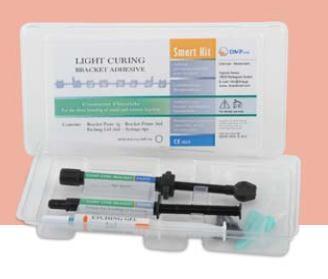 Orthodontic Bracket Adhesive(Light Cure) Smart Kit (Kit (Paste 3 g, Primer 2ml, Etching Gel, Syringe Tips))