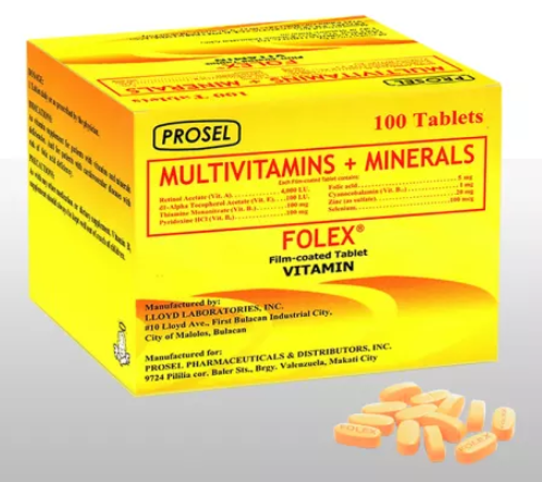 Folex (Multivitamin + Folic) (Tablet)