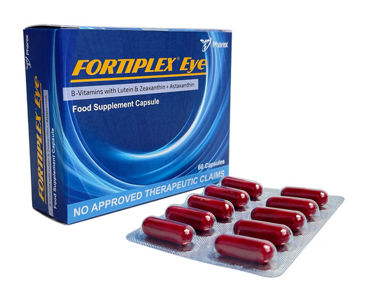 Fortiplex Eye (Cyanocobalamin + Docosahexaenoic Acid + Pyridoxine + Thiamine)