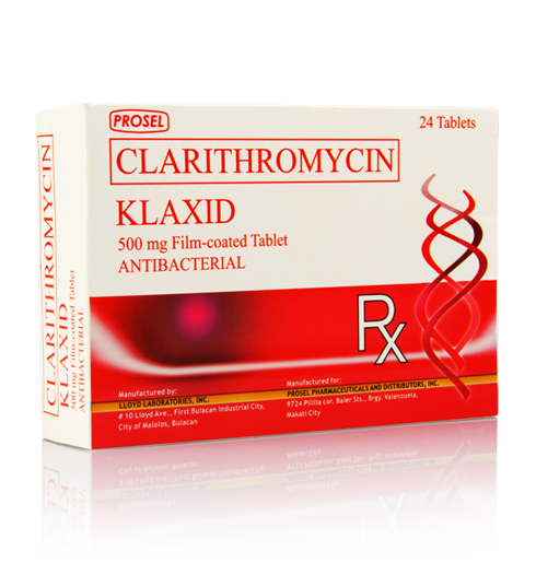 Klaxid (Clarithromycin) (Suspension (125 mg / 5 ml) Bottle 50ml)