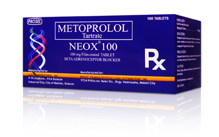 Neox (Metoprolol) (Tablet 50mg)