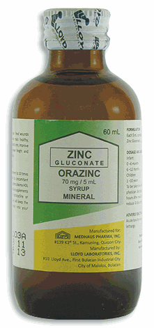 Orazinc (Zinc Gluconate)