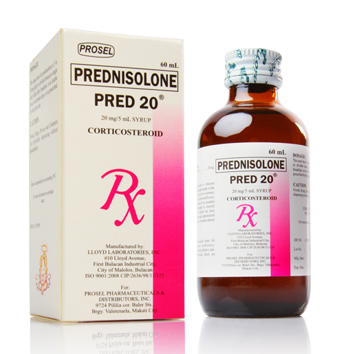 Pred 20 (Prednisolone) (Syrup (20 mf / 5 ml) Bottle 30 ml)