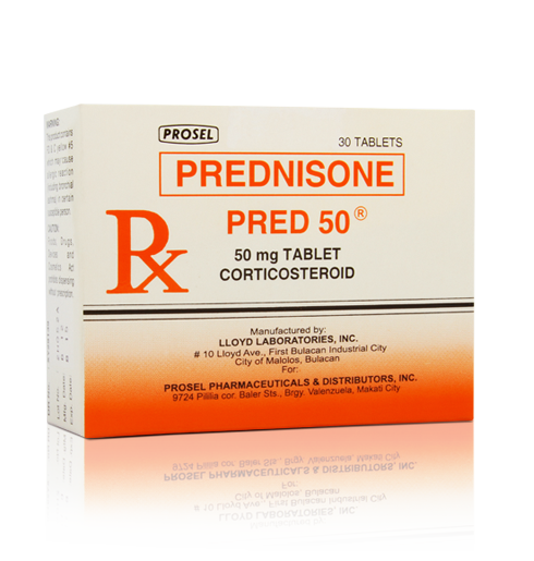 Pred 50 (Prednisone) (Tablet (50 mg) )