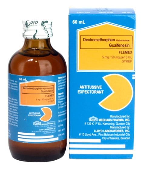 Flemex (Dextromethorphan + Guaifenesin)