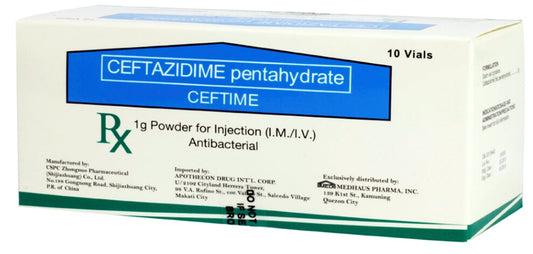 Ceftime (Ceftazidime Pentahydrate)