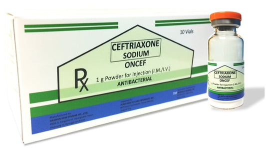 Oncef (Ceftriaxone Sodium)